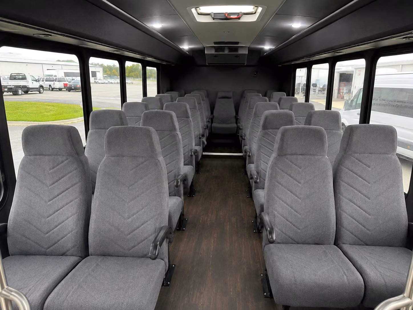 20 passenger minibus inside