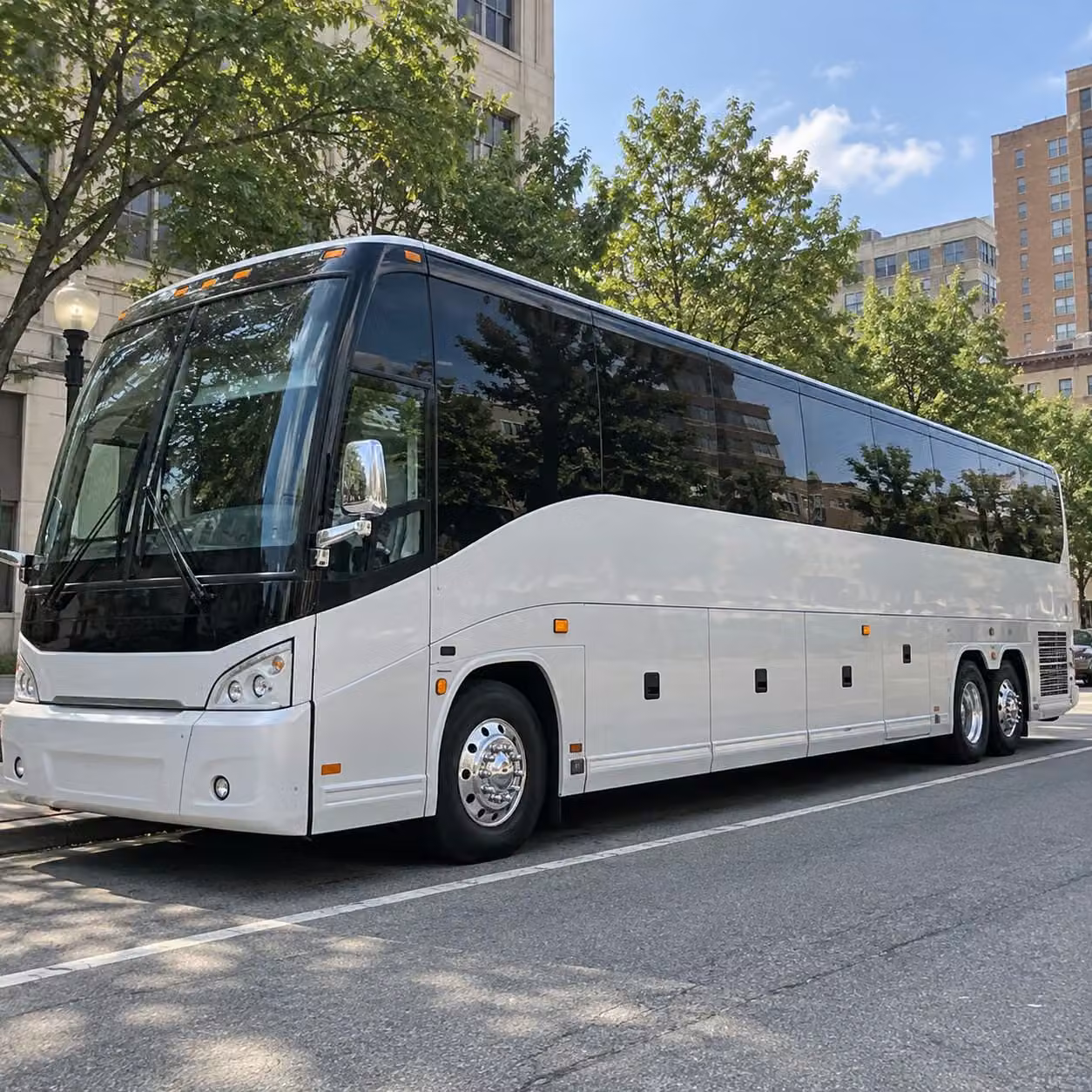 how the day of the week changes what a charter bus costs in paterson new jersey