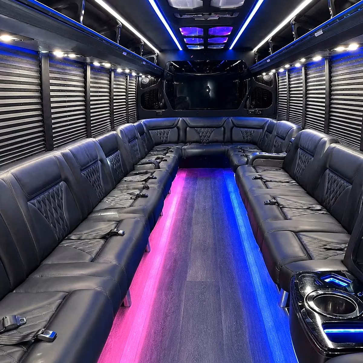 party bus interior