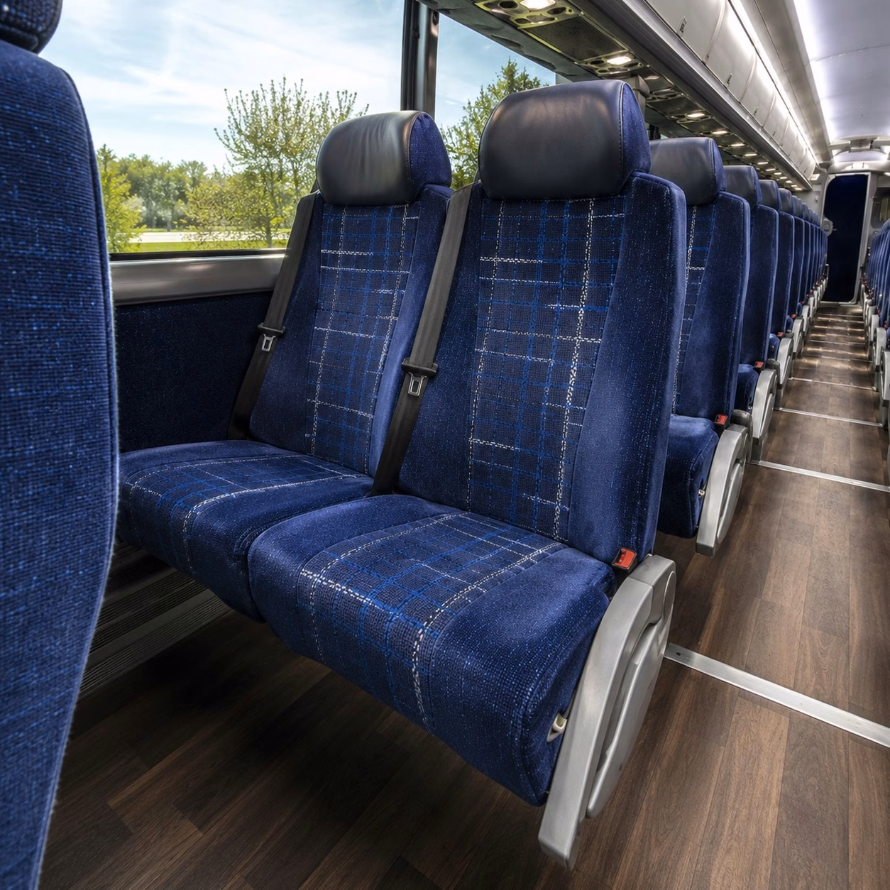 paterson charter bus interior