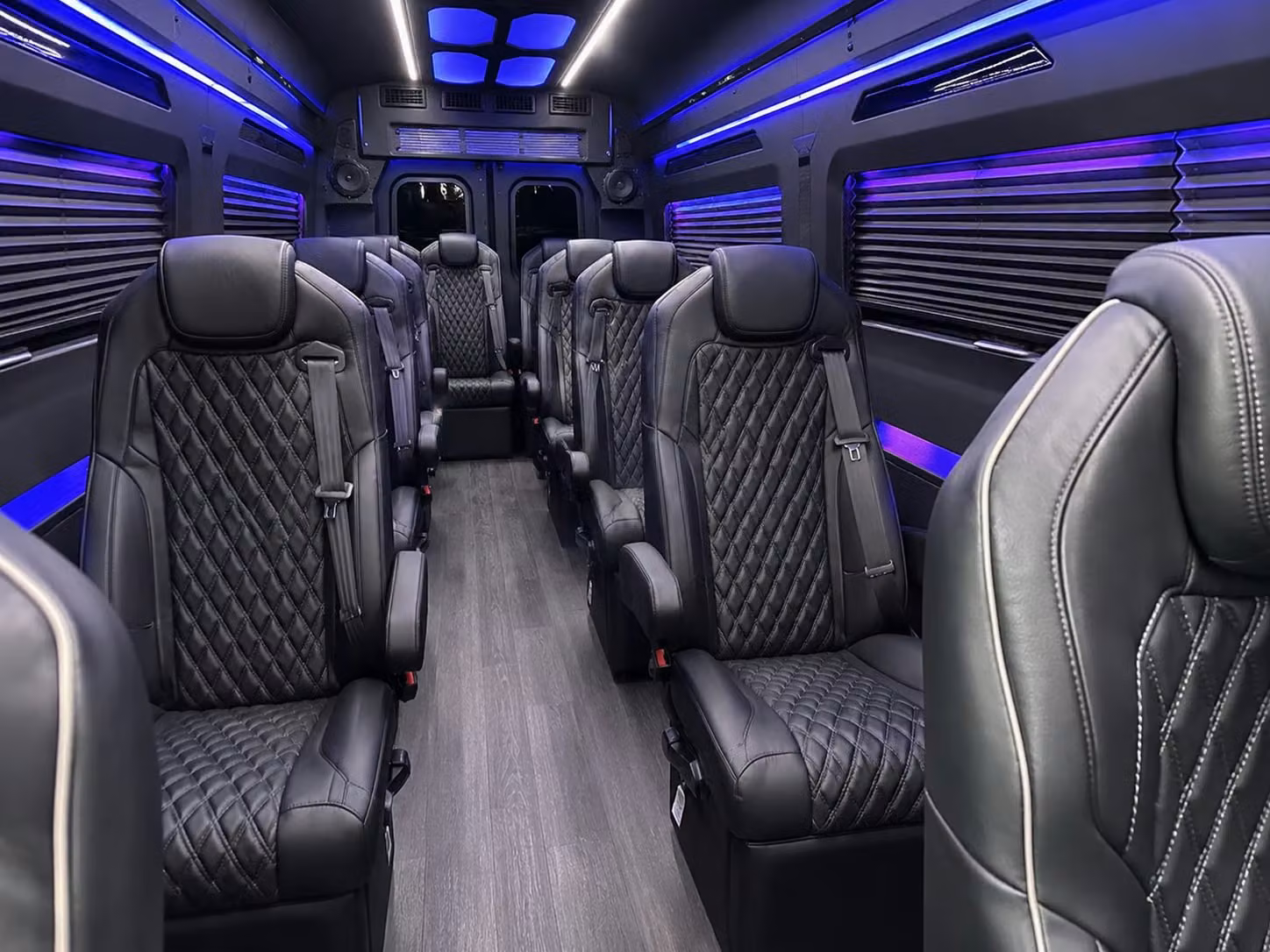 sprinter van with driver interior
