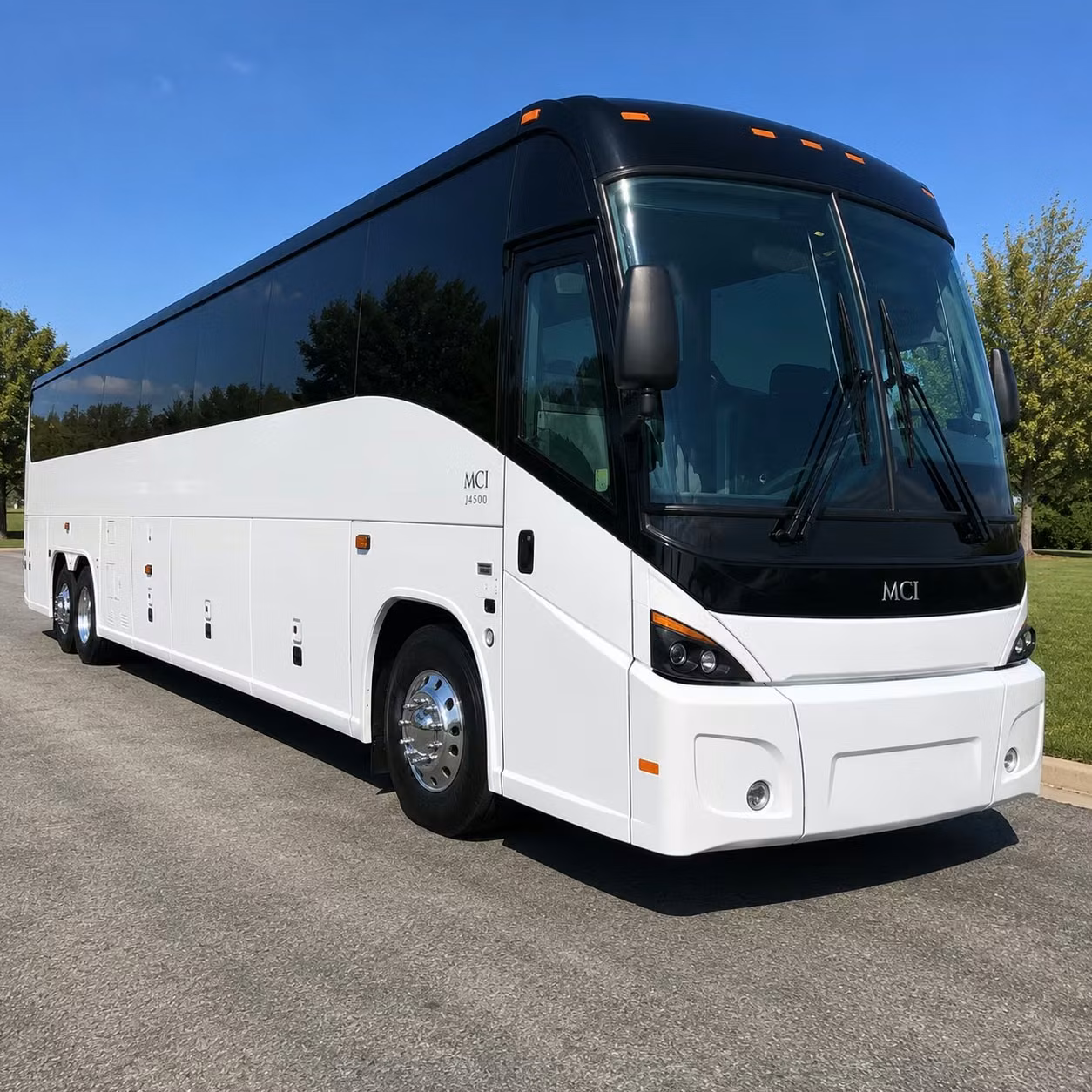 use a charter bus for corporate group airport transportation out of paterson